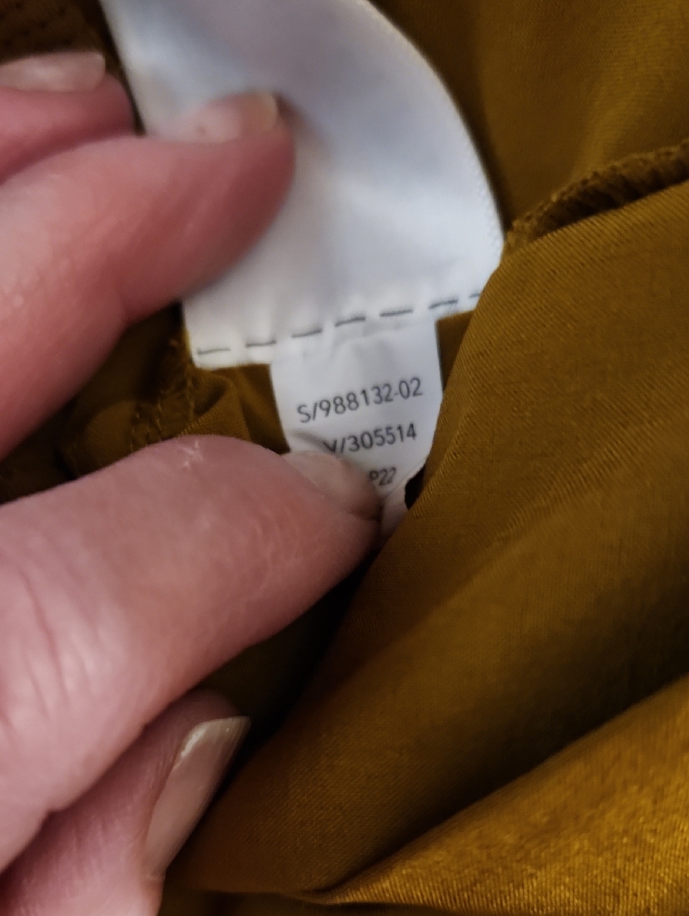 Athleta Vienna Cargo Skort in Mustard Yellow. Size 8. #988132 - Picture 5 of 5
